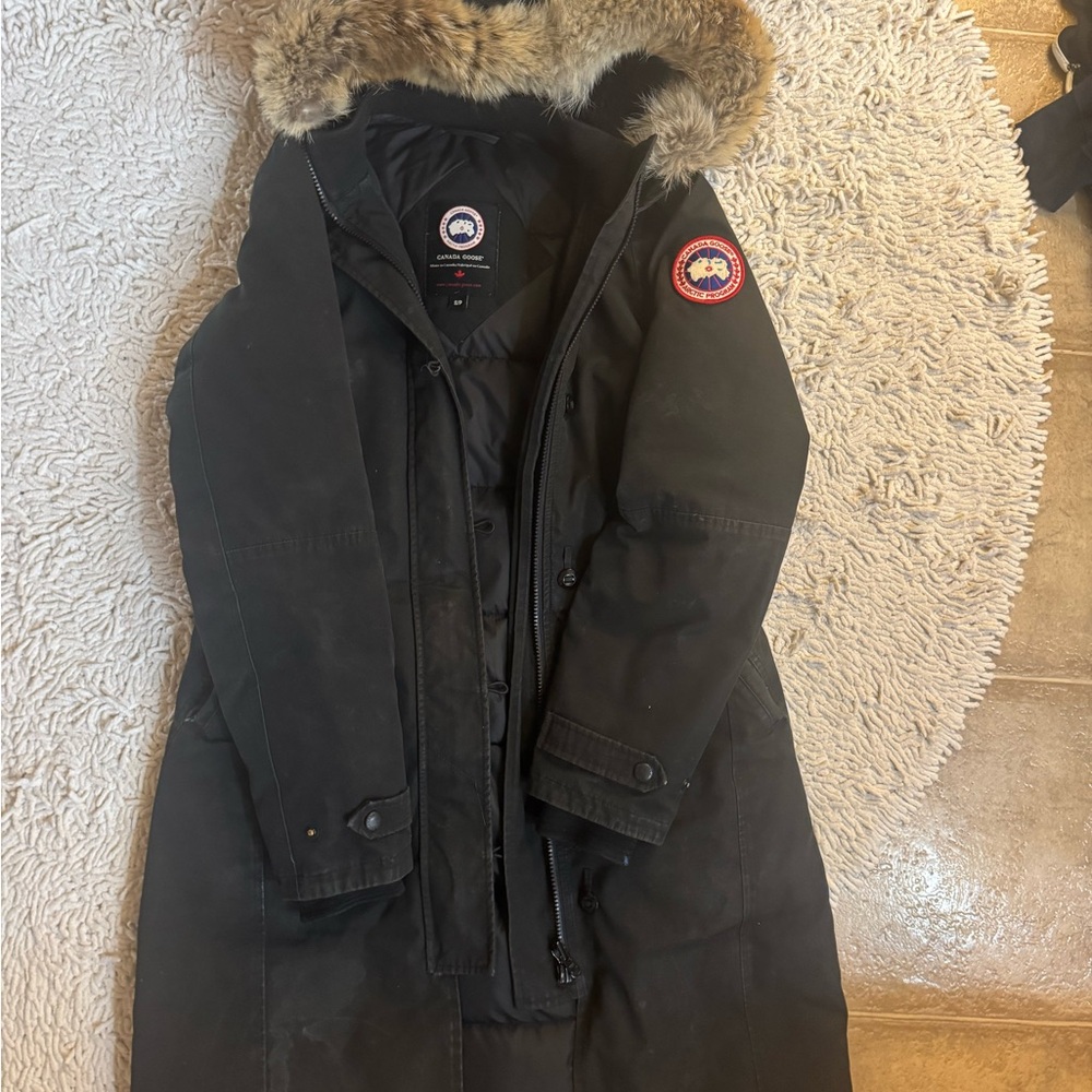 Canada Goose Parka with Fur Hood